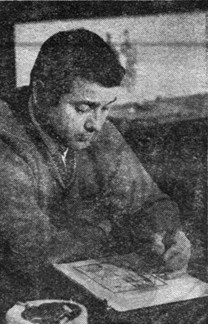 Ján Čalovka, Na "svokrovici"u Jána Čalovku, SMER MAGAZÍN, č.39, 21.3.1969, rodinný archív